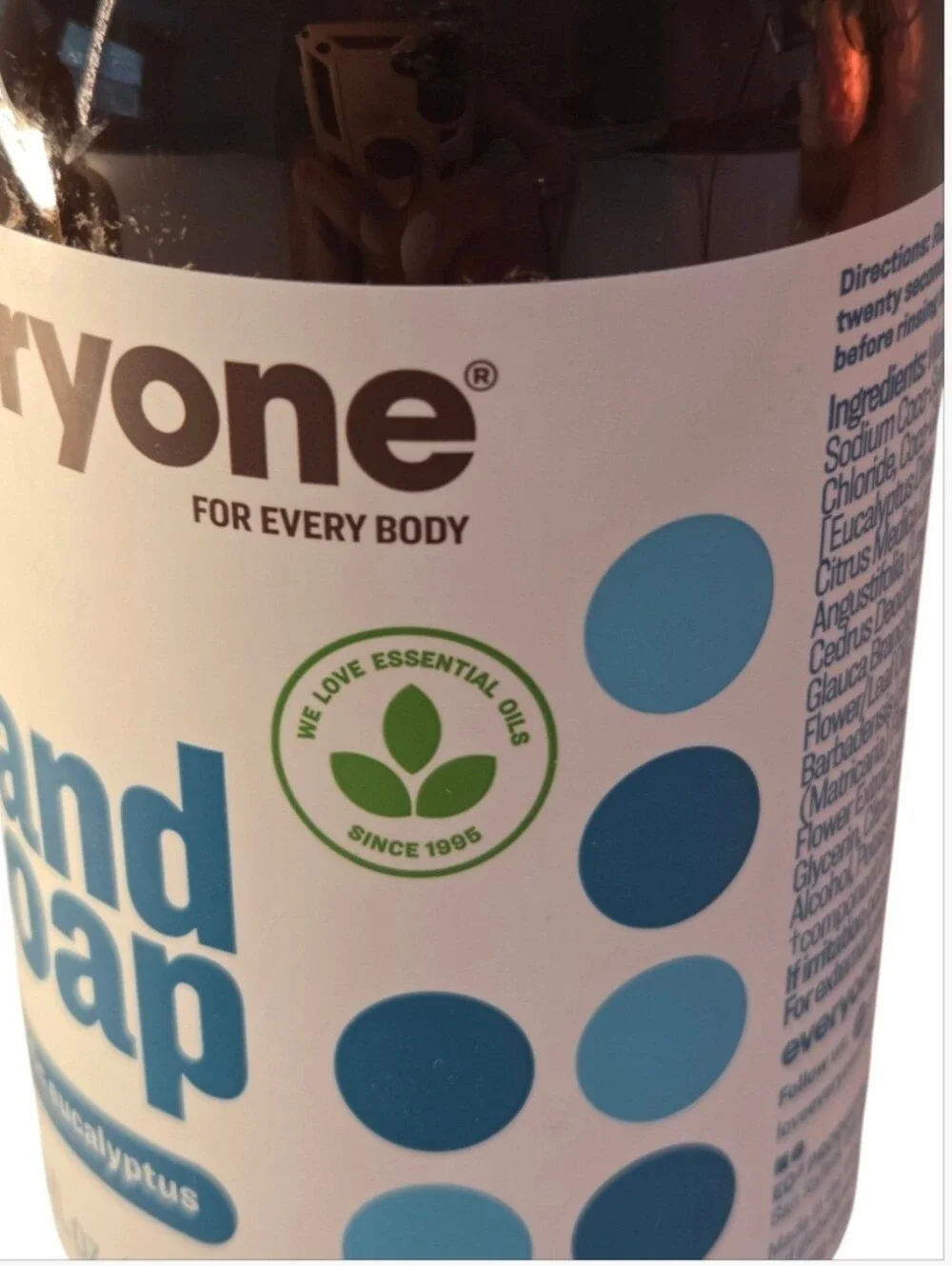 Everyone Pacific Eucalyptus Hand Soap 12.75oz New